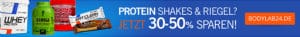 protein shakes und riegel